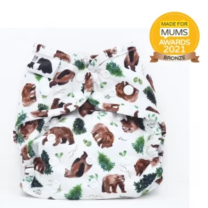 Bear Bott All-In-One BTP nappy -Choose options – Bear Bott, Bamboo